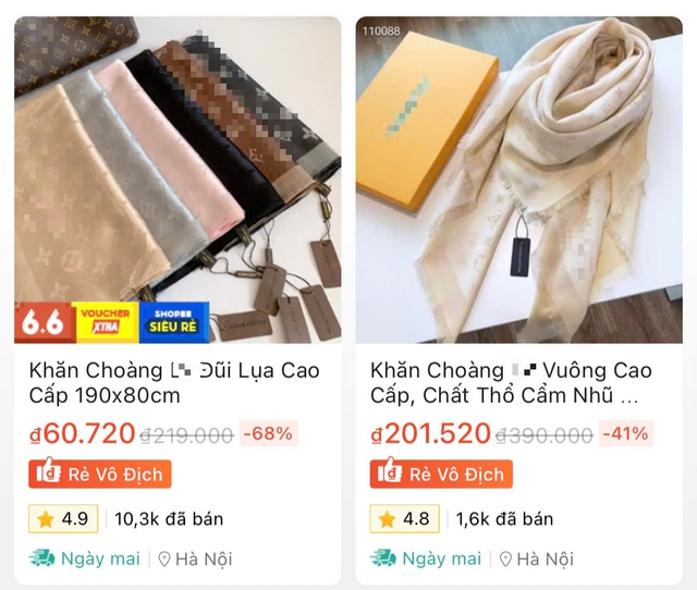 Hàng giả, hàng nhái tràn lan trên chợ mạng, người bán coi chừng sẽ bị truy cứu trách nhiệm hình sự- Ảnh 1. Hàng giả, hàng nhái tràn lan trên chợ mạng, người bán coi chừng sẽ bị truy cứu trách nhiệm hình sự- Ảnh 1.