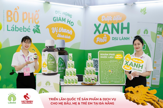 Giải pháp từ thảo dược thiên nhiên, hỗ trợ bảo vệ hệ hô hấp được giới thiệu tại Vietbaby Fair Đà Nẵng 2025- Ảnh 1. Giải pháp từ thảo dược thiên nhiên, hỗ trợ bảo vệ hệ hô hấp được giới thiệu tại Vietbaby Fair Đà Nẵng 2025- Ảnh 1.