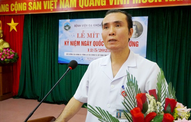 Bệnh viện Đa khoa tỉnh Hà Tĩnh mít tinh kỷ niệm ngày Quốc tế điều dưỡng- Ảnh 2. Bệnh viện Đa khoa tỉnh Hà Tĩnh mít tinh kỷ niệm ngày Quốc tế điều dưỡng- Ảnh 2.