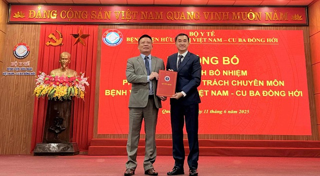 Bệnh viện Hữu nghị Việt Nam - Cu Ba Đồng Hới có tân Phó Giám đốc- Ảnh 1. Bệnh viện Hữu nghị Việt Nam - Cu Ba Đồng Hới có tân Phó Giám đốc- Ảnh 1.
