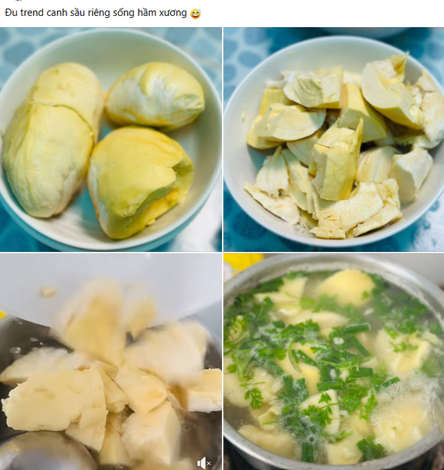 Sầu riêng hầm xương: Người thích thú, người e ngại lùi xa- Ảnh 2. Sầu riêng hầm xương: Người thích thú, người e ngại lùi xa- Ảnh 2.