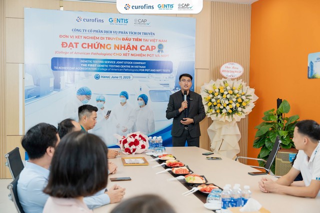 GENTIS - Đơn vị đạt chứng nhận CAP cho xét nghiệm PGT và NIPT- Ảnh 2. GENTIS - Đơn vị đạt chứng nhận CAP cho xét nghiệm PGT và NIPT- Ảnh 2.