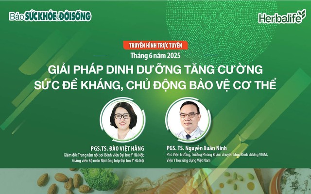 Truyền hình trực tuyến: Giải pháp dinh dưỡng tăng cường sức đề kháng, chủ động bảo vệ cơ thể- Ảnh 1. Truyền hình trực tuyến: Giải pháp dinh dưỡng tăng cường sức đề kháng, chủ động bảo vệ cơ thể- Ảnh 1.