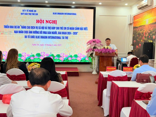 Nghệ An khởi động dự án 3,3 tỷ đồng hỗ trợ trẻ em có hoàn cảnh đặc biệt và nạn nhân mua bán người- Ảnh 1. Nghệ An khởi động dự án 3,3 tỷ đồng hỗ trợ trẻ em có hoàn cảnh đặc biệt và nạn nhân mua bán người- Ảnh 1.