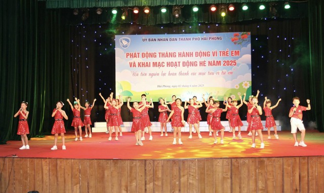 Tháng hành động vì trẻ em: Hải Phòng tạo dựng môi trường sống an toàn, lành mạnh cho trẻ- Ảnh 2. Tháng hành động vì trẻ em: Hải Phòng tạo dựng môi trường sống an toàn, lành mạnh cho trẻ- Ảnh 2.