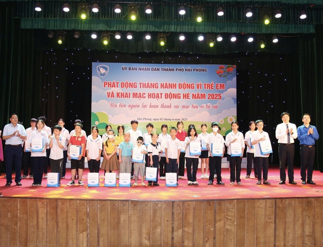 Tháng hành động vì trẻ em: Hải Phòng tạo dựng môi trường sống an toàn, lành mạnh cho trẻ- Ảnh 3. Tháng hành động vì trẻ em: Hải Phòng tạo dựng môi trường sống an toàn, lành mạnh cho trẻ- Ảnh 3.