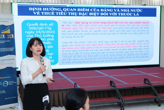 Hơn 100.000 người chết do thuốc lá mỗi năm, cần tăng giá bán để bảo vệ sức khỏe- Ảnh 3. Hơn 100.000 người chết do thuốc lá mỗi năm, cần tăng giá bán để bảo vệ sức khỏe- Ảnh 3.