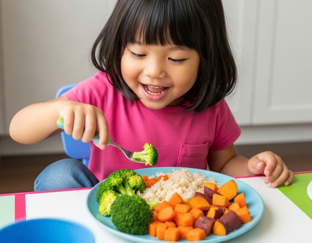 Có nên cho con ăn chay từ bé?- Ảnh 3.