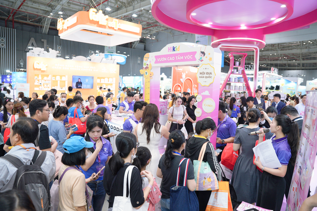 Hikid – Thương hiệu từ Hàn Quốc 'chiếm spotlight' tại triển lãm mẹ bé Vietbaby Fair 2025- Ảnh 1. Hikid – Thương hiệu từ Hàn Quốc 'chiếm spotlight' tại triển lãm mẹ bé Vietbaby Fair 2025- Ảnh 1.