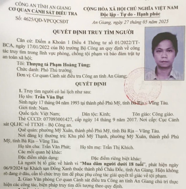Vụ phát hiện 13 gái bán dâm ở nhà 'má mì': Truy tìm đối tượng bị tố giác mua dâm người dưới 18 tuổi- Ảnh 1. Vụ phát hiện 13 gái bán dâm ở nhà 'má mì': Truy tìm đối tượng bị tố giác mua dâm người dưới 18 tuổi- Ảnh 1.