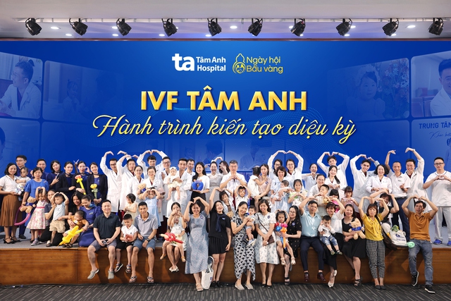BVĐK Tâm Anh liên tiếp xác lập kỷ lục Ngày hội quy tụ nhiều em bé IUI/IVF nhất Việt Nam- Ảnh 3. BVĐK Tâm Anh liên tiếp xác lập kỷ lục Ngày hội quy tụ nhiều em bé IUI/IVF nhất Việt Nam- Ảnh 3.