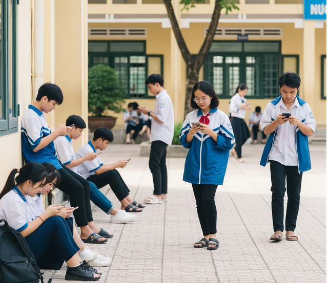 Đề xuất cấm điện thoại ở trường được hưởng ứng mạnh mẽ- Ảnh 1. Đề xuất cấm điện thoại ở trường được hưởng ứng mạnh mẽ- Ảnh 1.