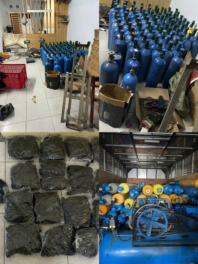 Khởi tố, bắt ‘trùm’ 25 tuổi cầm đầu đường dây mua bán khí cười hàng trăm tỷ ở TPHCM- Ảnh 3. Khởi tố, bắt ‘trùm’ 25 tuổi cầm đầu đường dây mua bán khí cười hàng trăm tỷ ở TPHCM- Ảnh 3.