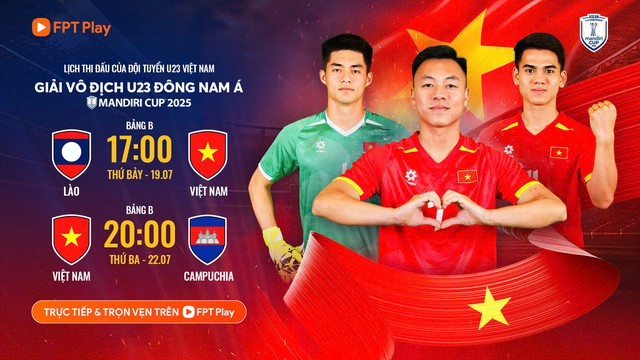 Lịch thi đấu của đội tuyển U23 Việt Nam tại giải U23 Đông Nam Á 2025- Ảnh 1. Lịch thi đấu của đội tuyển U23 Việt Nam tại giải U23 Đông Nam Á 2025- Ảnh 1.