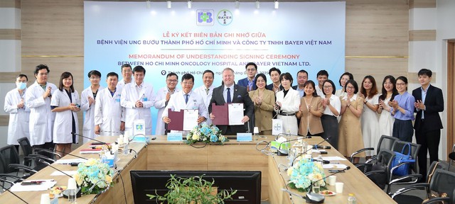Bệnh viện Ung Bướu TPHCM và Bayer hợp tác chiến lược nâng cao chất lượng điều trị ung thư đường tiêu hóa- Ảnh 1.