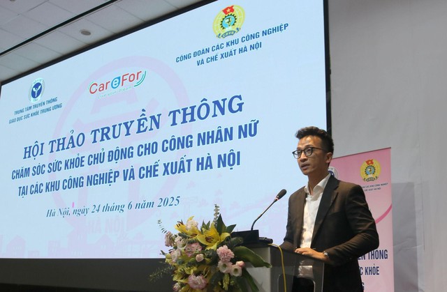 Hội thảo nâng cao nhận thức chăm sóc sức khỏe chủ động cho 200 công nhân nữ- Ảnh 4.
