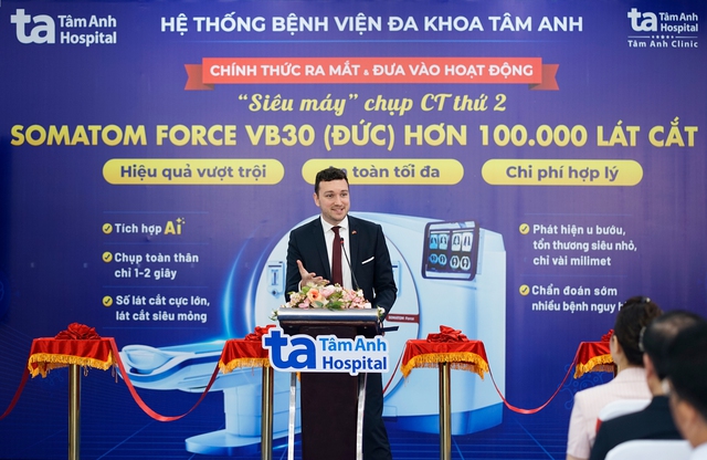 Người dân TP.HCM khám sức khỏe chuyên sâu với 'siêu máy CT' hiện đại- Ảnh 1.