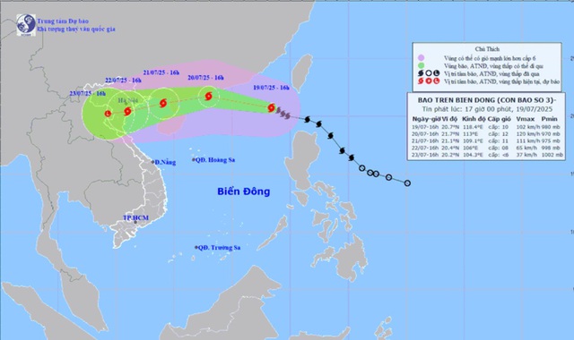 Bộ Văn hóa, Thể thao và Du lịch phát công điện khẩn ứng phó bão số 3 đổ bộ- Ảnh 1.