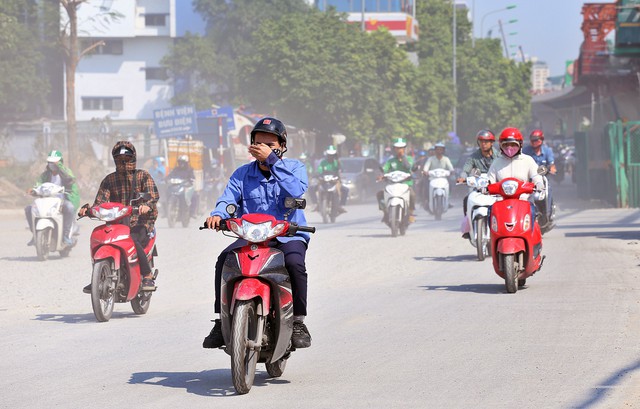 Nguồn bụi lớn nhất gây ô nhiễm không khí ở Hà Nội không phải từ giao thông- Ảnh 2. Nguồn bụi lớn nhất gây ô nhiễm không khí ở Hà Nội không phải từ giao thông- Ảnh 2.