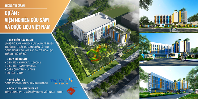 Thái Minh Hitech khởi công xây dựng Viện nghiên cứu Sâm và Dược liệu Việt Nam tại Khu công nghệ cao Hòa Lạc- Ảnh 2. Thái Minh Hitech khởi công xây dựng Viện nghiên cứu Sâm và Dược liệu Việt Nam tại Khu công nghệ cao Hòa Lạc- Ảnh 2.