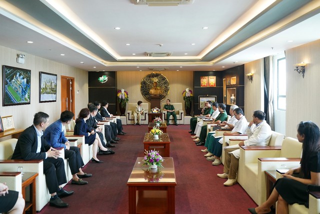 Tập đoàn Y khoa Hoàn Mỹ và Bệnh viện Quân y 175 ký kết Bản ghi nhớ hợp tác về chuyên môn, đào tạo và nghiên cứu khoa học- Ảnh 2.