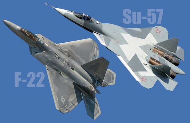 Su-57 vượt trội F-22 trong các cuộc tấn công quy mô lớn?- Ảnh 1. Su-57 vượt trội F-22 trong các cuộc tấn công quy mô lớn?- Ảnh 1.