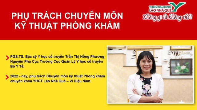 Phòng khám Lão Nhà Quê – Vi Diệu Nam Dược: Đưa YHCT đến gần hơn với cộng đồng- Ảnh 2. Phòng khám Lão Nhà Quê – Vi Diệu Nam Dược: Đưa YHCT đến gần hơn với cộng đồng- Ảnh 2.