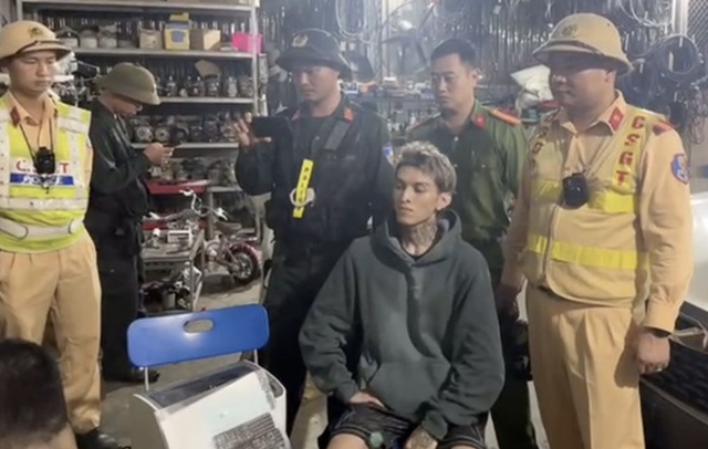 Rapper Bình Gold 'dính' ma túy, lái Audi lạng lách trên cao tốc Nội Bài - Lào Cai, đối diện hình phạt nào? - Ảnh 1.