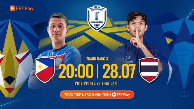 Lịch thi đấu bóng đá hôm nay ngày 28/7 - 29/7: U23 Thái Lan quyết đấu U23 Philippines- Ảnh 1.