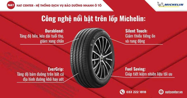 Có nên thay lốp Michelin cho xe ô tô chạy dịch vụ- Ảnh 2. Có nên thay lốp Michelin cho xe ô tô chạy dịch vụ- Ảnh 2.