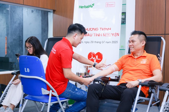 Herbalife Việt Nam tổ chức ngày hiến máu tình nguyện 2025 tại TP.Hồ Chí Minh và Hà Nội, tiếp nhận 286 đơn vị máu- Ảnh 2.