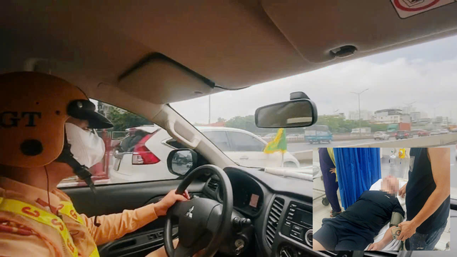 Nghe tiếng kêu 'Anh ơi cứu chồng em với!', CSGT phản ứng tức thì- Ảnh 2. Nghe tiếng kêu 'Anh ơi cứu chồng em với!', CSGT phản ứng tức thì- Ảnh 2.