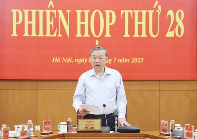 Tổng Bí thư: Kịp thời phát hiện, xử lý các sai phạm liên quan đến sắp xếp bộ máy- Ảnh 1. Tổng Bí thư: Kịp thời phát hiện, xử lý các sai phạm liên quan đến sắp xếp bộ máy- Ảnh 1.
