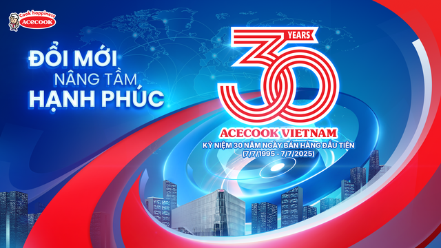 Acecook đồng hành cùng người Việt 30 năm với hành trình đổi mới nâng tầm hạnh phúc- Ảnh 2. Acecook đồng hành cùng người Việt 30 năm với hành trình đổi mới nâng tầm hạnh phúc- Ảnh 2.