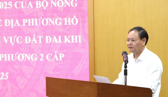 Bộ Nông nghiệp và Môi trường cử 34 công chức hỗ trợ địa phương quản lý đất đai- Ảnh 2.