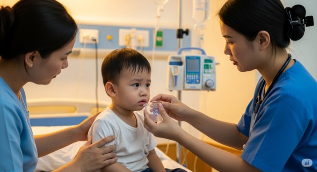 Biến chứng nguy hiểm tiêu chảy cấp do nhiễm khuẩn ở trẻ em trong mùa hè - Ảnh 1. Biến chứng nguy hiểm tiêu chảy cấp do nhiễm khuẩn ở trẻ em trong mùa hè - Ảnh 1.