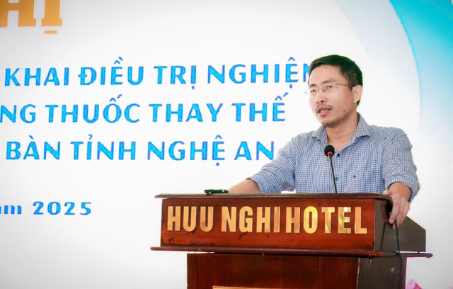 Nghệ An: Điều trị Methadone giúp giảm mạnh tội phạm, tiêm chích ma túy
- Ảnh 2. Nghệ An: Điều trị Methadone giúp giảm mạnh tội phạm, tiêm chích ma túy
- Ảnh 2.