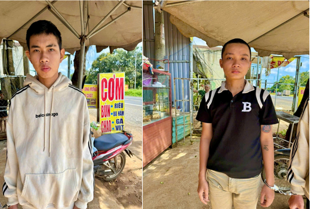 2 thanh niên giả chuyển khoản lừa tiền người bán cơm- Ảnh 1.