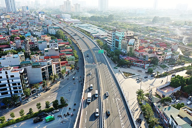 Vành đai 3 trên cao Hà Nội hoàn tất sửa chữa sau 5 tháng thi công- Ảnh 2.