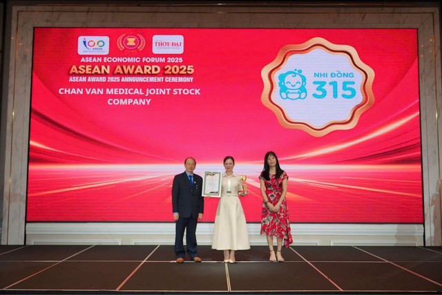 Hệ Thống Y Tế Nhi Đồng 315 được vinh danh trong Diễn đàn Kinh tế ASEAN 2025- Ảnh 2.