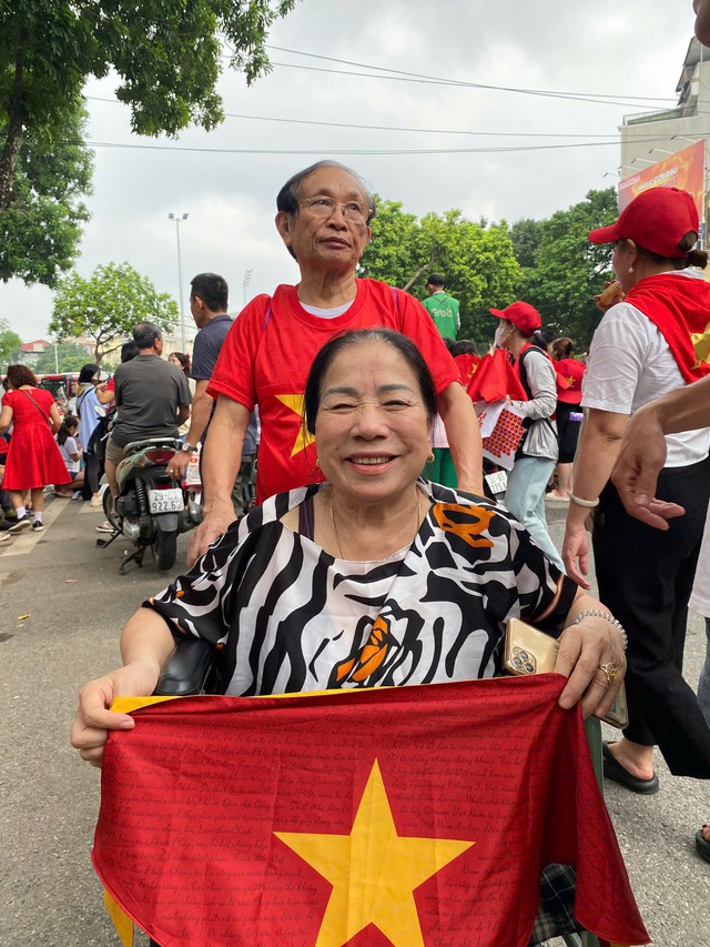 Hình ảnh mới nhất về các khối diễu binh, diễu hành tập kết vào vị trí trước giờ tổng hợp luyện- Ảnh 13.