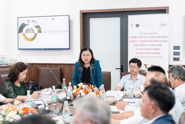 Thúc đẩy xây dựng mô hình quản lý toàn diện người bệnh võng mạc và phù hoàng điểm do đái tháo đường tại Việt Nam- Ảnh 1. Thúc đẩy xây dựng mô hình quản lý toàn diện người bệnh võng mạc và phù hoàng điểm do đái tháo đường tại Việt Nam- Ảnh 1.