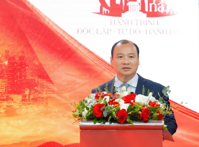 Khai trương Trung tâm Báo chí Triển lãm thành tựu đất nước '80 năm Hành trình Độc lập - Tự do - Hạnh phúc'- Ảnh 2. Khai trương Trung tâm Báo chí Triển lãm thành tựu đất nước '80 năm Hành trình Độc lập - Tự do - Hạnh phúc'- Ảnh 2.