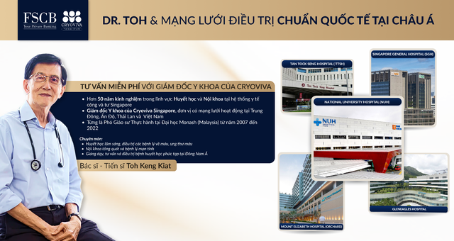 Lý do Ngô Thanh Vân chọn Cryoviva Vietnam: Ưu tiên chuẩn AABB, kết nối mạng lưới điều trị chuẩn quốc tế tại Châu Á- Ảnh 3. Lý do Ngô Thanh Vân chọn Cryoviva Vietnam: Ưu tiên chuẩn AABB, kết nối mạng lưới điều trị chuẩn quốc tế tại Châu Á- Ảnh 3.