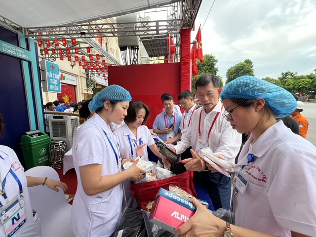Đảm bảo công tác y tế phục vụ Lễ sơ duyệt sự kiện A80- Ảnh 2. Đảm bảo công tác y tế phục vụ Lễ sơ duyệt sự kiện A80- Ảnh 2.