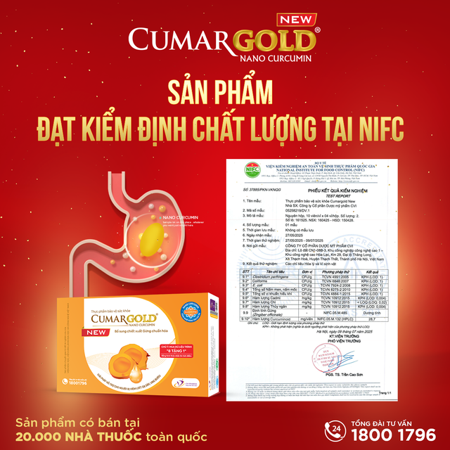 CumarGold New đạt kiểm nghiệm, khẳng định chất lượng với người tiêu dùng- Ảnh 2. CumarGold New đạt kiểm nghiệm, khẳng định chất lượng với người tiêu dùng- Ảnh 2.
