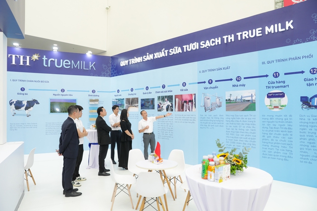 TH true MILK 'trình làng' kỳ tích mới: Ứng dụng công nghệ blockchain truy xuất nguồn gốc sản phẩm tại triển lãm 80 năm thành tựu đất nước- Ảnh 3. TH true MILK 'trình làng' kỳ tích mới: Ứng dụng công nghệ blockchain truy xuất nguồn gốc sản phẩm tại triển lãm 80 năm thành tựu đất nước- Ảnh 3.