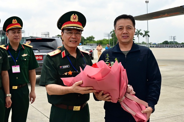 120 quân nhân Trung Quốc đến Hà Nội tham gia diễu binh, diễu hành- Ảnh 1. 120 quân nhân Trung Quốc đến Hà Nội tham gia diễu binh, diễu hành- Ảnh 1.
