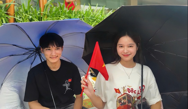 Người phụ nữ cả 4 lần đi xem hợp luyện, sơ duyệt và tổng duyệt diễu binh, diễu hành- Ảnh 5.