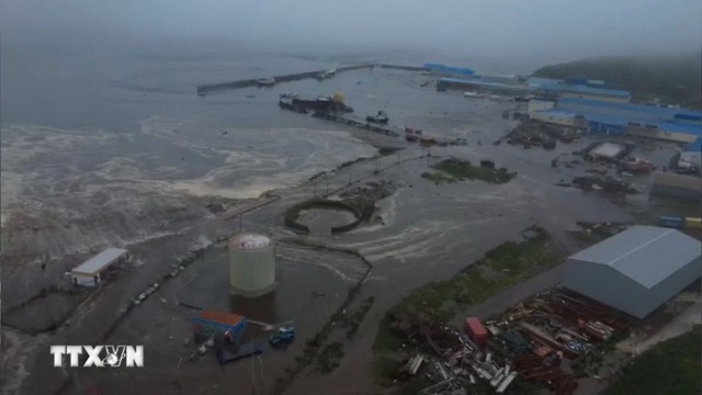 Nga: Bán đảo Kamchatka dịch chuyển gần 2 mét sau trận động đất mạnh- Ảnh 1. Nga: Bán đảo Kamchatka dịch chuyển gần 2 mét sau trận động đất mạnh- Ảnh 1.